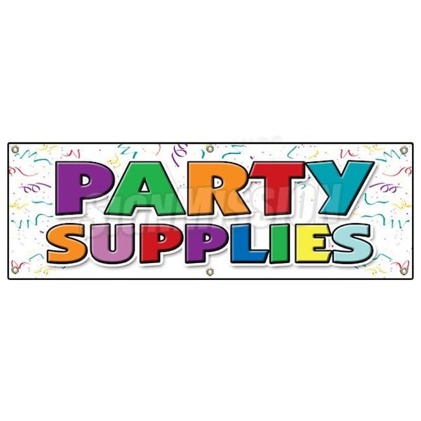 PARTY SUPPLIES BANNER SIGN birthday new year retirement cocktail decoration
